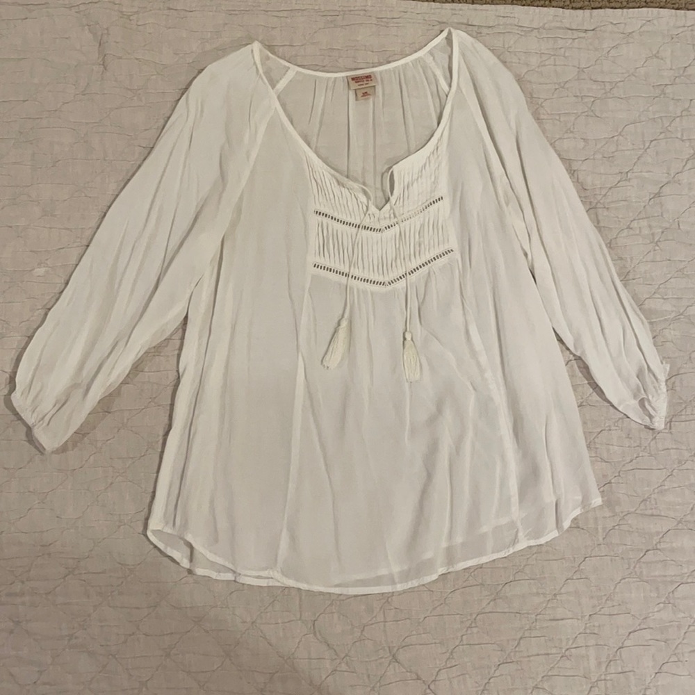 Ivory Boho top